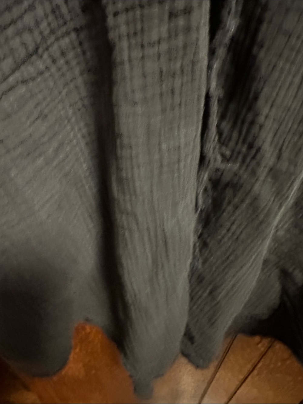We The Free Black Textured Button-Front Shirt - Picture 3 of 11